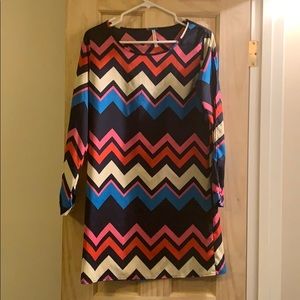 Chevron (S) Dress